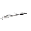 REGENT BRAAI TONG STAINLESS STEEL WITH BLACK HANDLE, 440MM