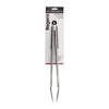 REGENT BRAAI TONG STAINLESS STEEL WITH BLACK HANDLE, 440MM