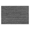 REGENT PLACE MATS WOVEN PVC/COTTON MOTTLED BLACK/WHITE, (300X450MM)