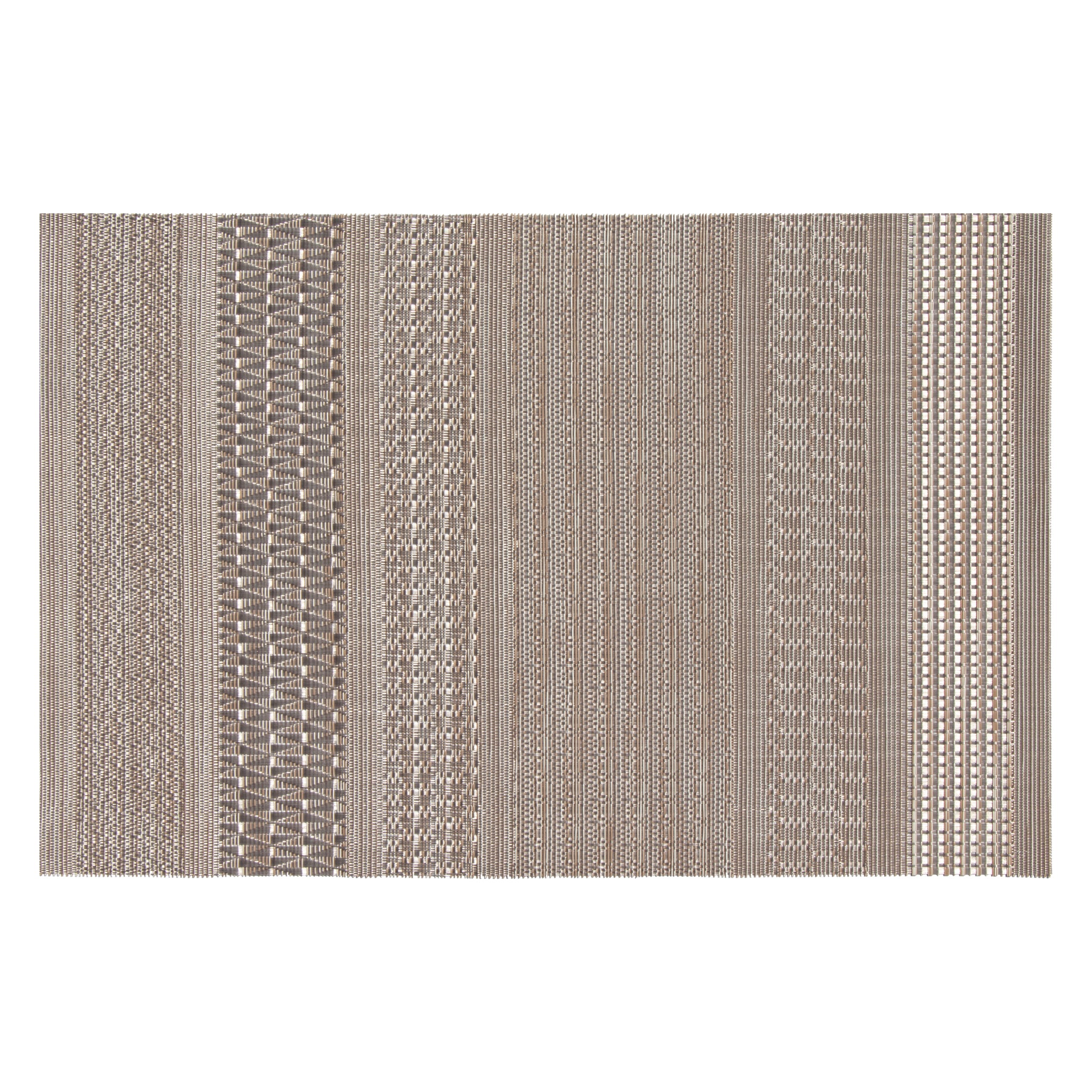 REGENT PLACE MATS WOVEN PVC DESERT SAND, 300X450MM