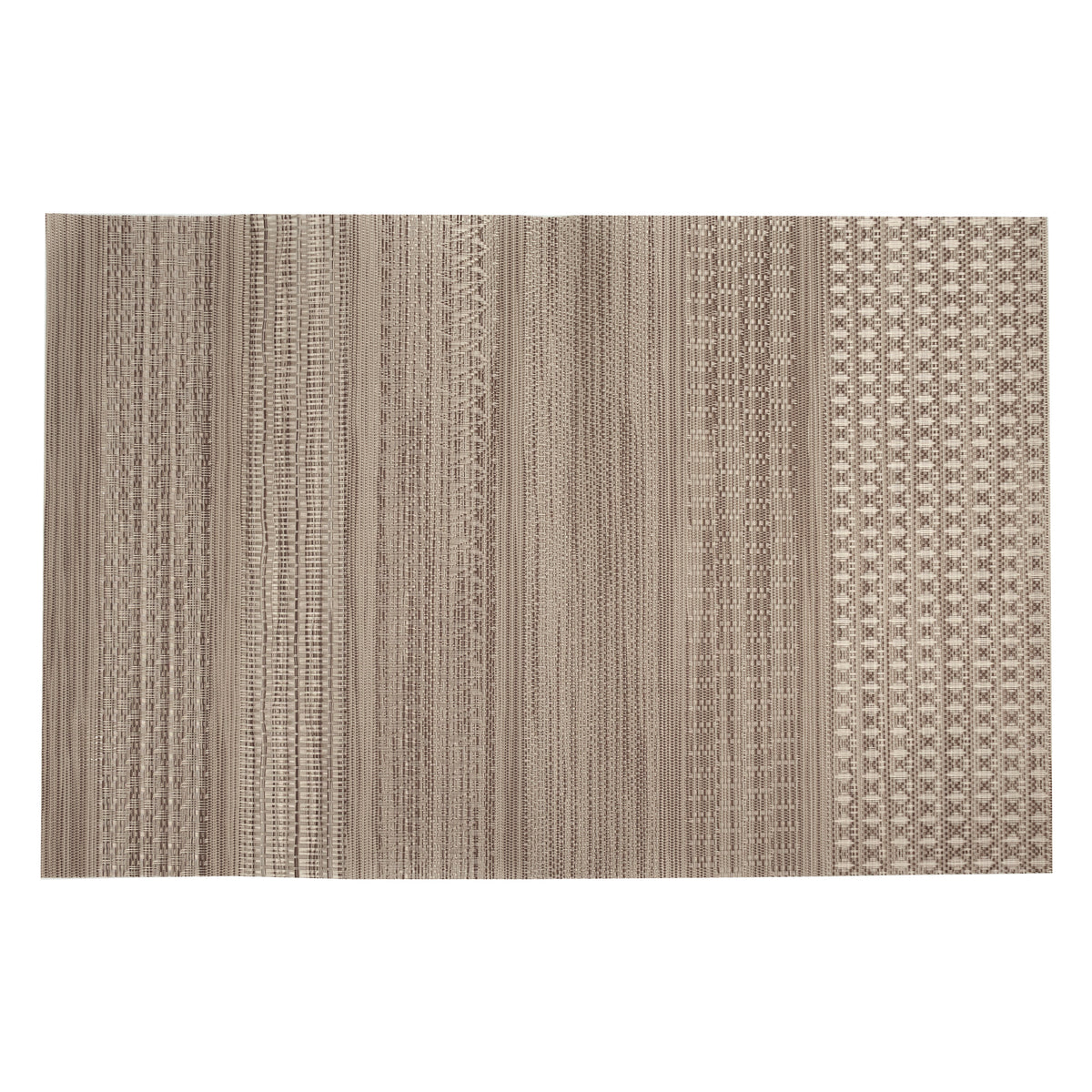 REGENT PLACE MATS WOVEN PVC DESERT SAND, 300X450MM
