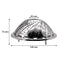 REGENT KITCHEN EXPANDABLE STEAMER BASKET STAINLESS STEEL, 70X235/138MM DIA
