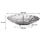 REGENT KITCHEN EXPANDABLE STEAMER BASKET STAINLESS STEEL, 70X235/138MM DIA