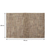 REGENT PLACE MATS WOVEN PVC WHEAT, 300X450MM