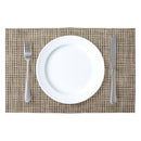 REGENT PLACE MATS WOVEN PVC BEIGE BLISS, 300X450MM