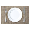 REGENT PLACE MATS WOVEN PVC BEIGE BLISS, 300X450MM
