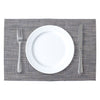 REGENT PLACE MATS WOVEN PVC BLUE/GREY, 305X450MM
