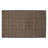 REGENT PLACE MATS WOVEN PVC GOLD/BLACK/GREY, 300X450MM