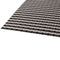 REGENT PLACE MATS WOVEN SILVER/BLACK PVC, (300X450MM)