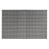 REGENT PLACE MATS WOVEN PVC SILVER/BLACK, 300X450MM