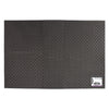 REGENT PLACE MATS WOVEN PVC BLACK, 300X450MM