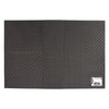 REGENT PLACE MATS WOVEN PVC BLACK, 300X450MM
