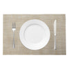 REGENT PLACE MATS WOVEN PVC BEIGE BLISS, 300X450MM