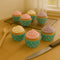 REGENT CAKE CUPS BLUE WITH WHITE STARS 50PK, 50X32.5MM