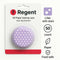 REGENT CAKE CUPS LILAC WITH WHITE STARS 50PK, 55X37.5MM