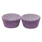 REGENT CAKE CUPS LILAC WITH WHITE STARS 50 PIECE, (55X37.5MM)