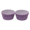 REGENT CAKE CUPS LILAC WITH WHITE STARS 50 PIECE, (55X37.5MM)