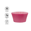 REGENT CAKE CUPS PLAIN PINK 50PK, 50X32.5MM