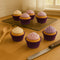 REGENT CAKE CUPS PLAIN PURPLE 50PK, 55X37.5MM
