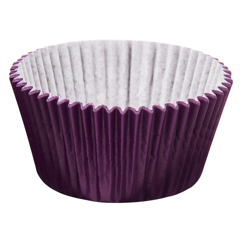REGENT CAKE CUPS PLAIN PURPLE 50 PIECE, (55X37.5MM)