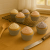 REGENT CAKE CUPS SILVER FOIL 50PK, 50X32.5MM
