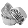 REGENT CAKE CUPS SILVER FOIL 50PK, 50X32.5MM