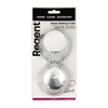 REGENT CAKE CUPS SILVER FOIL 50PK, 50X32.5MM