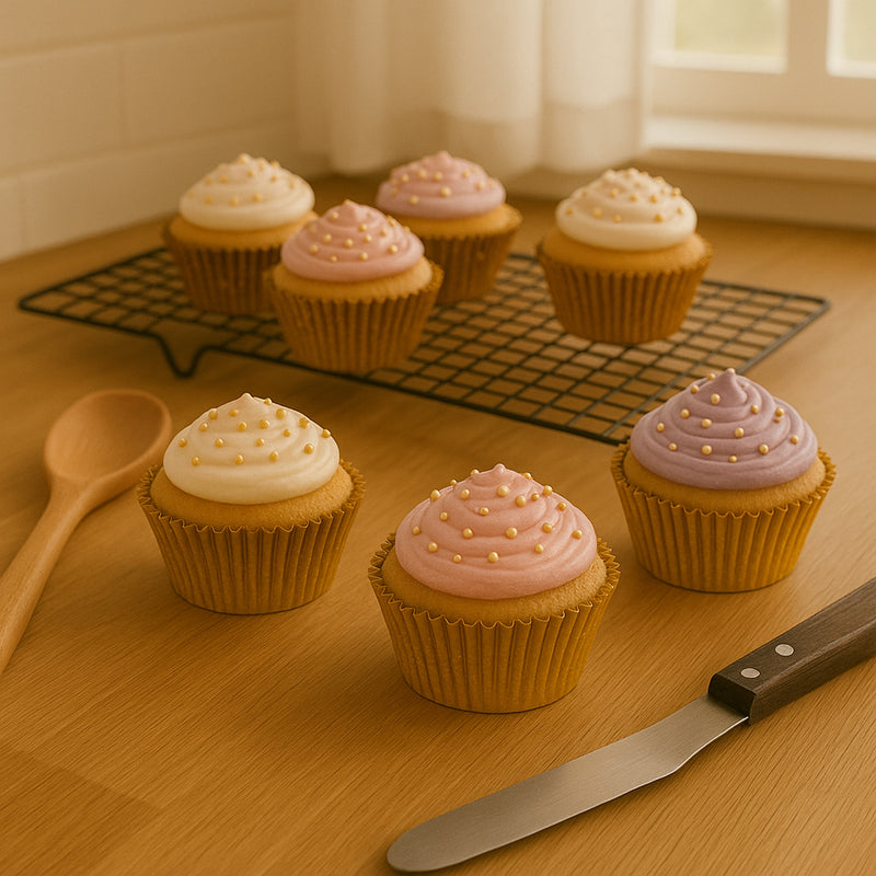 REGENT CAKE CUPS GOLD FOIL 50PK, 50X32.5MM