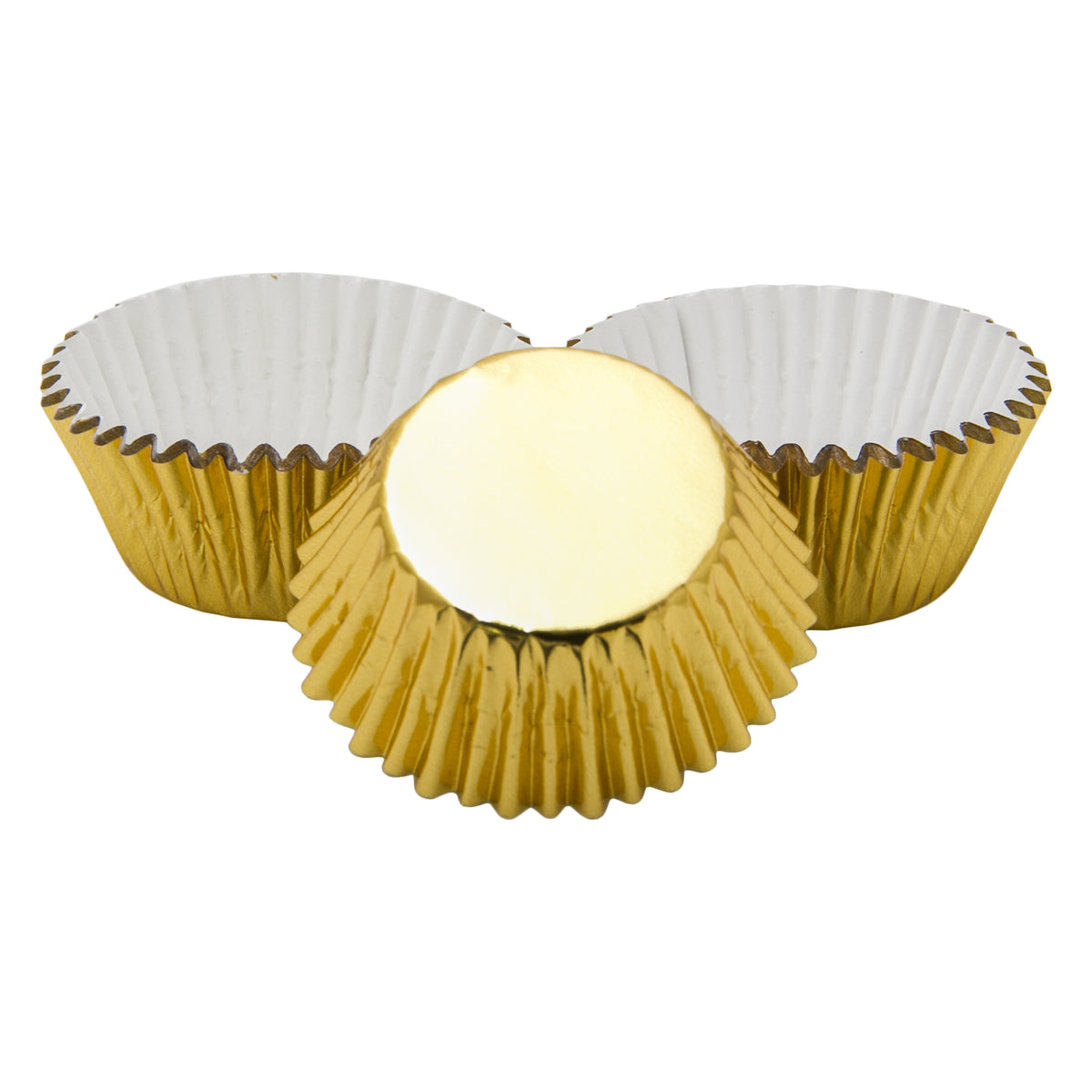 REGENT CAKE CUPS GOLD FOIL 50PK, 50X32.5MM