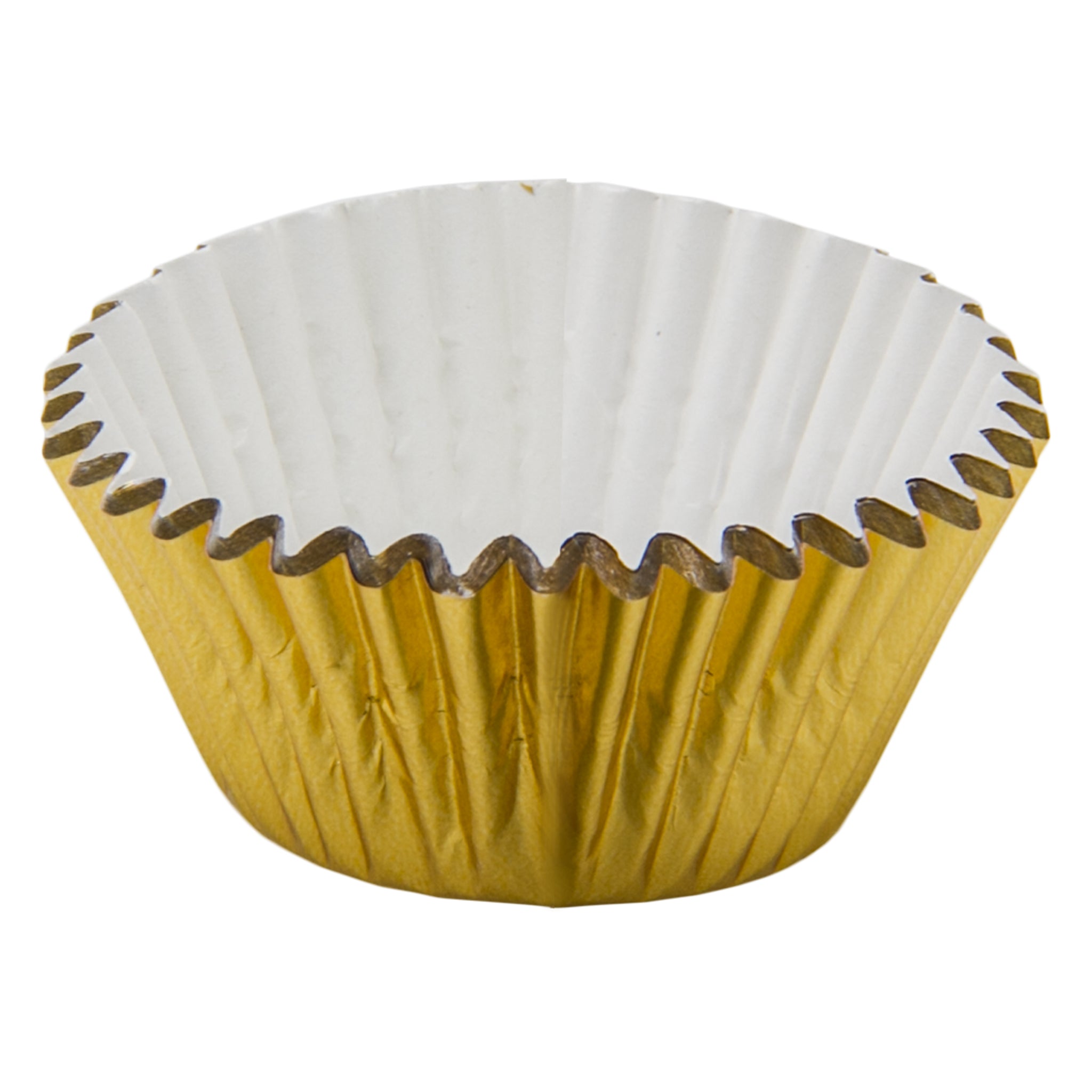 REGENT CAKE CUPS GOLD FOIL 50PK, 50X32.5MM