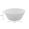 REGENT CAKE CUPS WHITE 50PK, 50X32.5MM