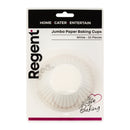 REGENT CAKE CUPS WHITE 50PK, 55X37.5MM