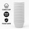 REGENT CAKE CUPS WHITE IN SHRINK TUBE 500 PIECE, (55X37.5MM)