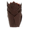 REGENT TULIP MUFFIN CUPS BROWN GREASE PROOF PAPER 25PCS, (50/80MM DIAX90MM)