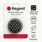 REGENT CAKE CUPS BLACK WITH WHITE DOTS 50PK, 50MM DIAX32.5MM