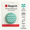 REGENT CAKE CUPS CHEVRON TEAL 50 PIECES, (50X37.5MM)