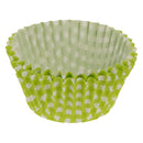 REGENT CAKE CUPS LIME GREEN AND WHITE CHECK 50 PCS, (50X32.5MM)