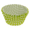 REGENT CAKE CUPS LIME GREEN AND WHITE CHECK 50 PCS, (50X32.5MM)