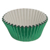 REGENT CAKE CUPS GREEN FOIL 50PK, 50X32.5MM