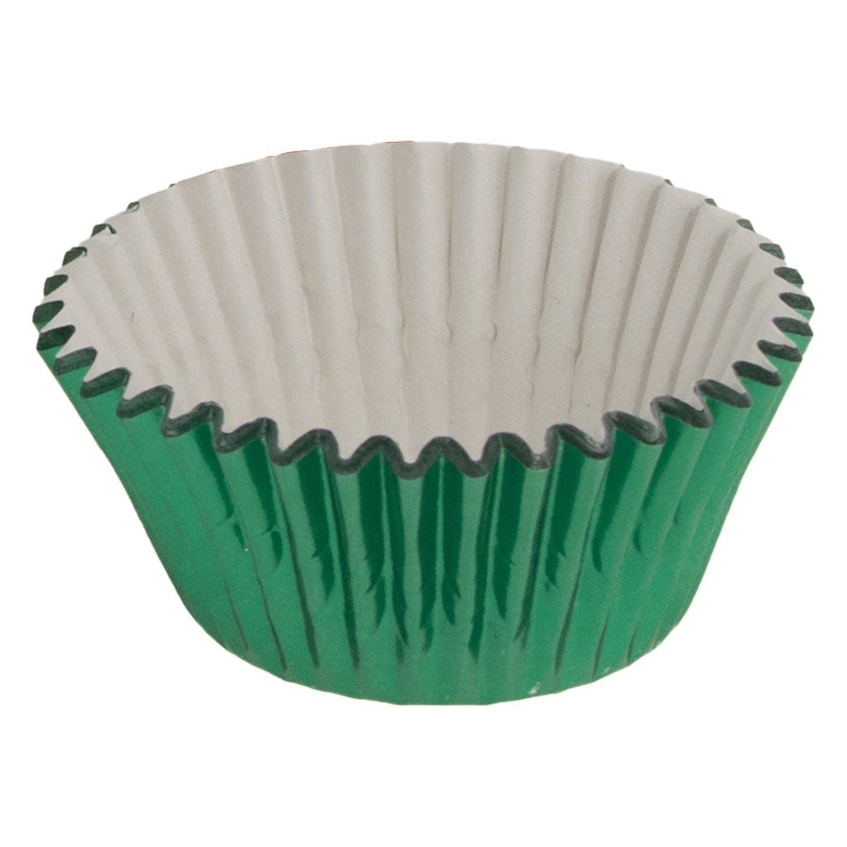 REGENT CAKE CUPS GREEN FOIL 50PK, 50X32.5MM