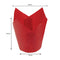 REGENT TULIP MUFFIN CUPS RED GREASE PROOF PAPER 25 PCS, (80/50MM DIAX90MM)