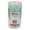 REGENT TULIP MUFFIN CUPS TURQUOISE WITH WHITE CHECKS GREASE PROOF PAPER 25 PCS, (80/50MM DIAX90MM)