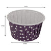 REGENT CUPCAKE CUPS PURPLE WITH WHITE DOTS PET LINED 25 PCS, (50/70MM DIAX39MM)