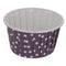 REGENT CUPCAKE CUPS PURPLE WITH WHITE DOTS PET LINED 25 PCS, (50/70MM DIAX39MM)