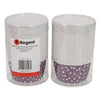 REGENT CUPCAKE CUPS PURPLE WITH WHITE DOTS PET LINED 25PK, 70MM DIAX35MM