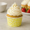 REGENT CAKE/ICE CREAM LIME GREEN CHECK PET LINED 25 PCS, (55/44MM DIAX35MM)