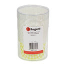 REGENT CAKE/ICE CREAM LIME GREEN CHECK PET LINED 25 PCS, (55/44MM DIAX35MM)