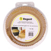 REGENT AIR FRYER ROUND PARCHMENT PAPER LINERS IN PVC BOX 50 PIECE, (160MM DIAX45MM)