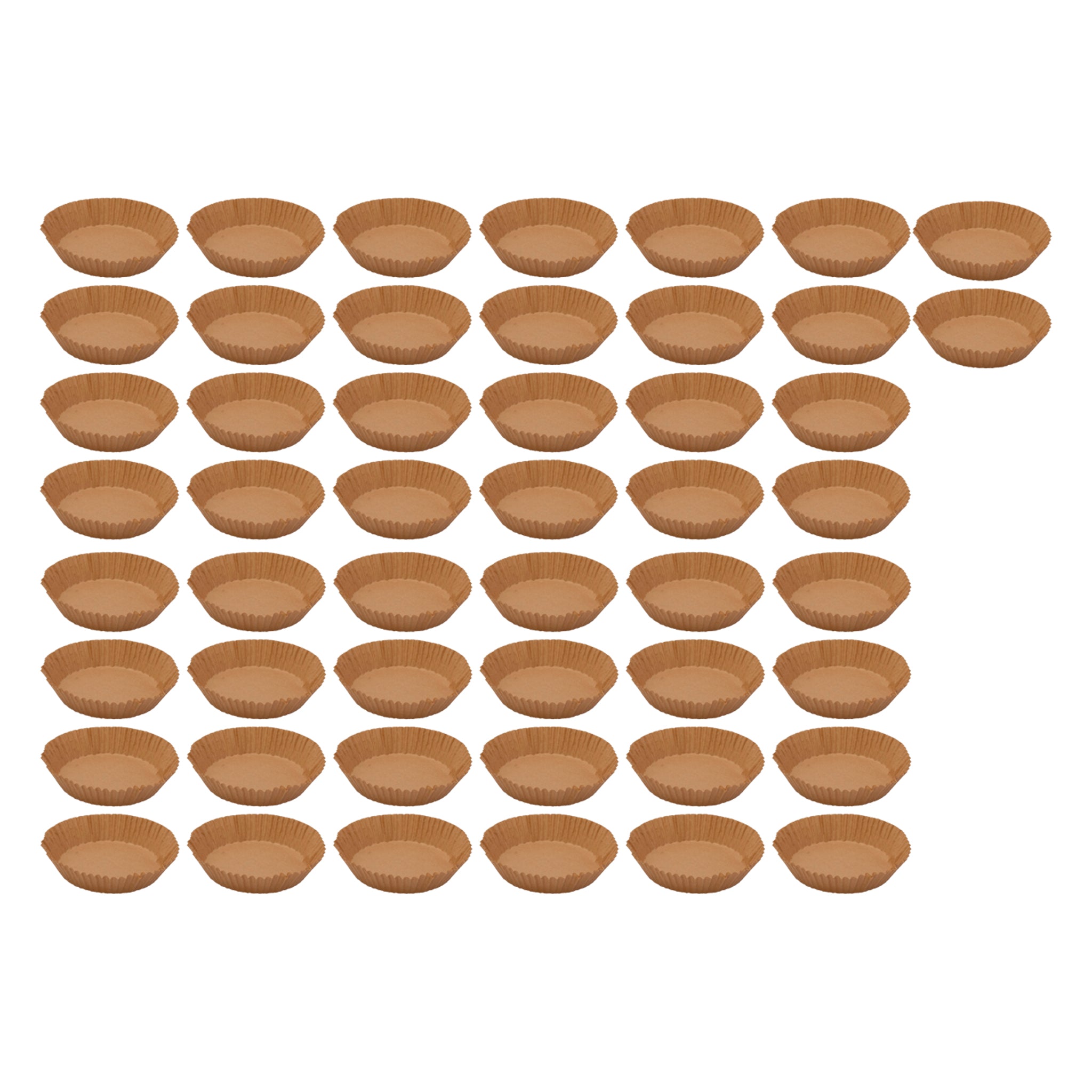 REGENT AIR FRYER ROUND PARCHMENT PAPER LINERS IN PVC BOX 50PK, 160MM DIA