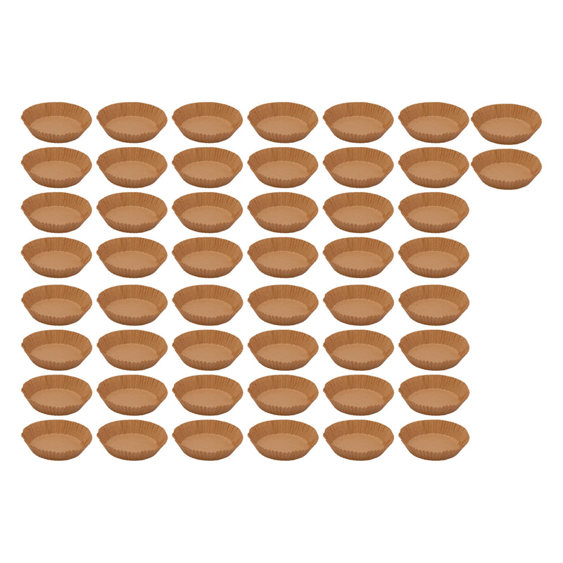 REGENT AIR FRYER ROUND PARCHMENT PAPER LINERS IN PVC BOX 50 PIECE, 160MM DIA